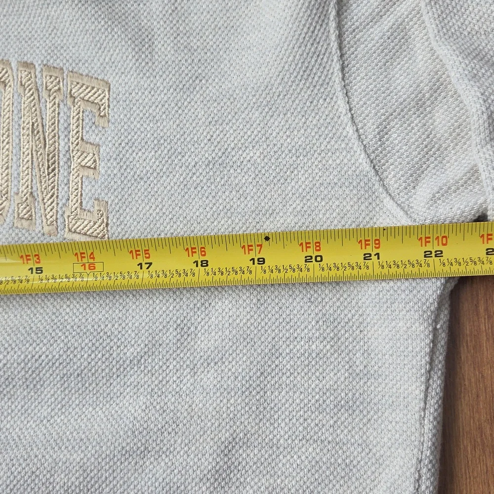 Yellowstone National Park Cream Embroidered Sweatshirt Hoodie Pacific & Co. Med - Picture 10 of 16
